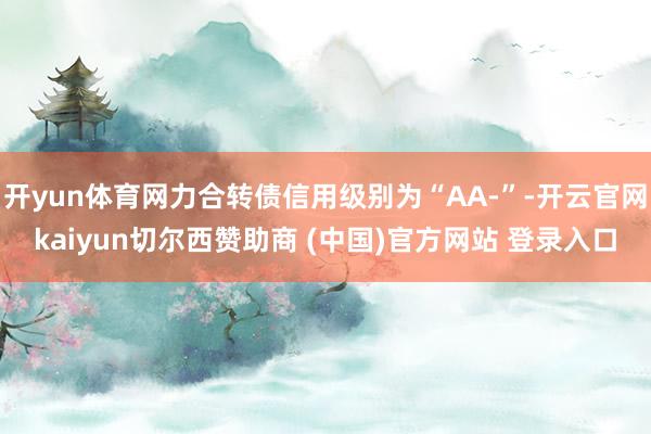 开yun体育网力合转债信用级别为“AA-”-开云官网kaiyun切尔西赞助商 (中国)官方网站 登录入口