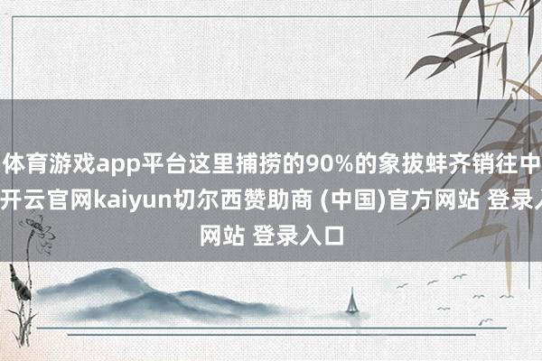 体育游戏app平台这里捕捞的90%的象拔蚌齐销往中国-开云官网kaiyun切尔西赞助商 (中国)官方网站 登录入口